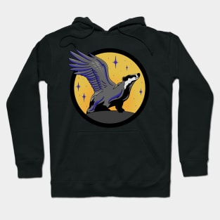 Huffleclaw Eagle Badger Combination House Emblem Hoodie